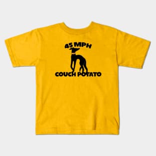 45 MPH couch potato Kids T-Shirt